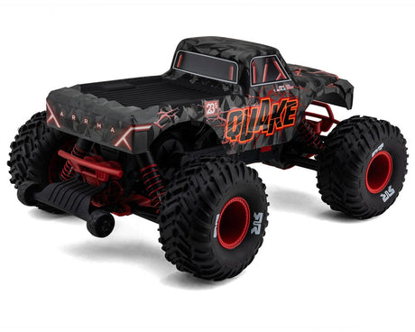Arrma Quake 223S BLX DSC 1/10 2WD Monster Truck RTR Red [ARA3537T1]