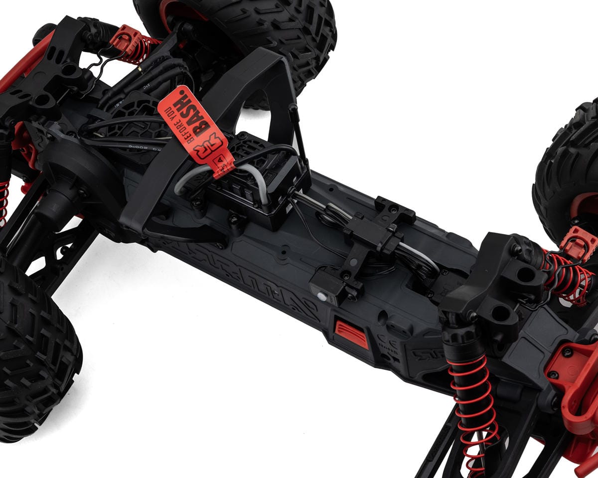 Arrma Quake 223S BLX DSC 1/10 2WD Monster Truck RTR Red [ARA3537T1]