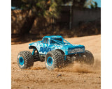 Arrma Quake 4S BLX 1/8 4X4 Monster Truck, RTR, White/Blue