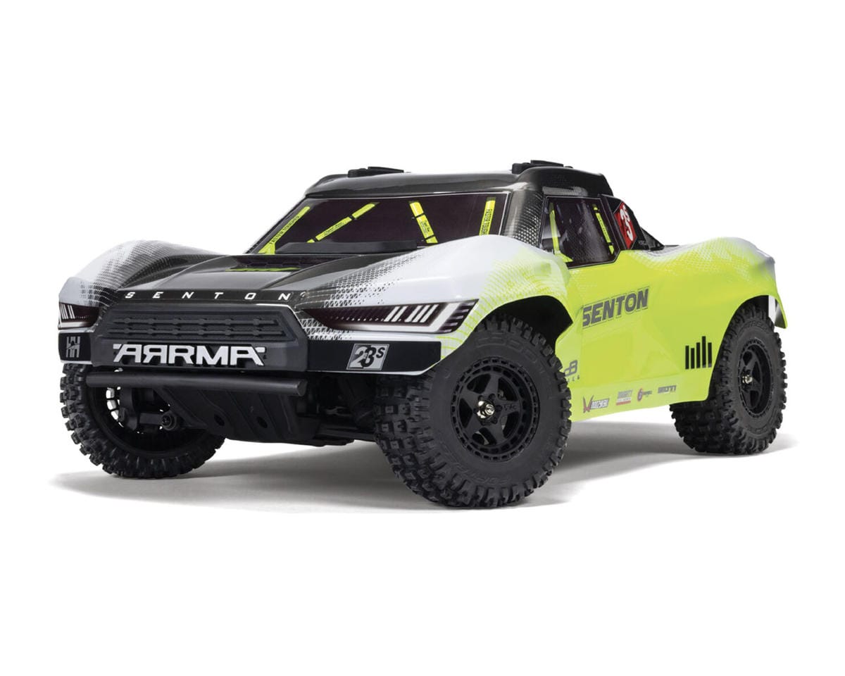Arrma Senton V4 4X4 223S BLX 1/10 RC Short Course Truck RTR Yellow [ARA4303V4T1]