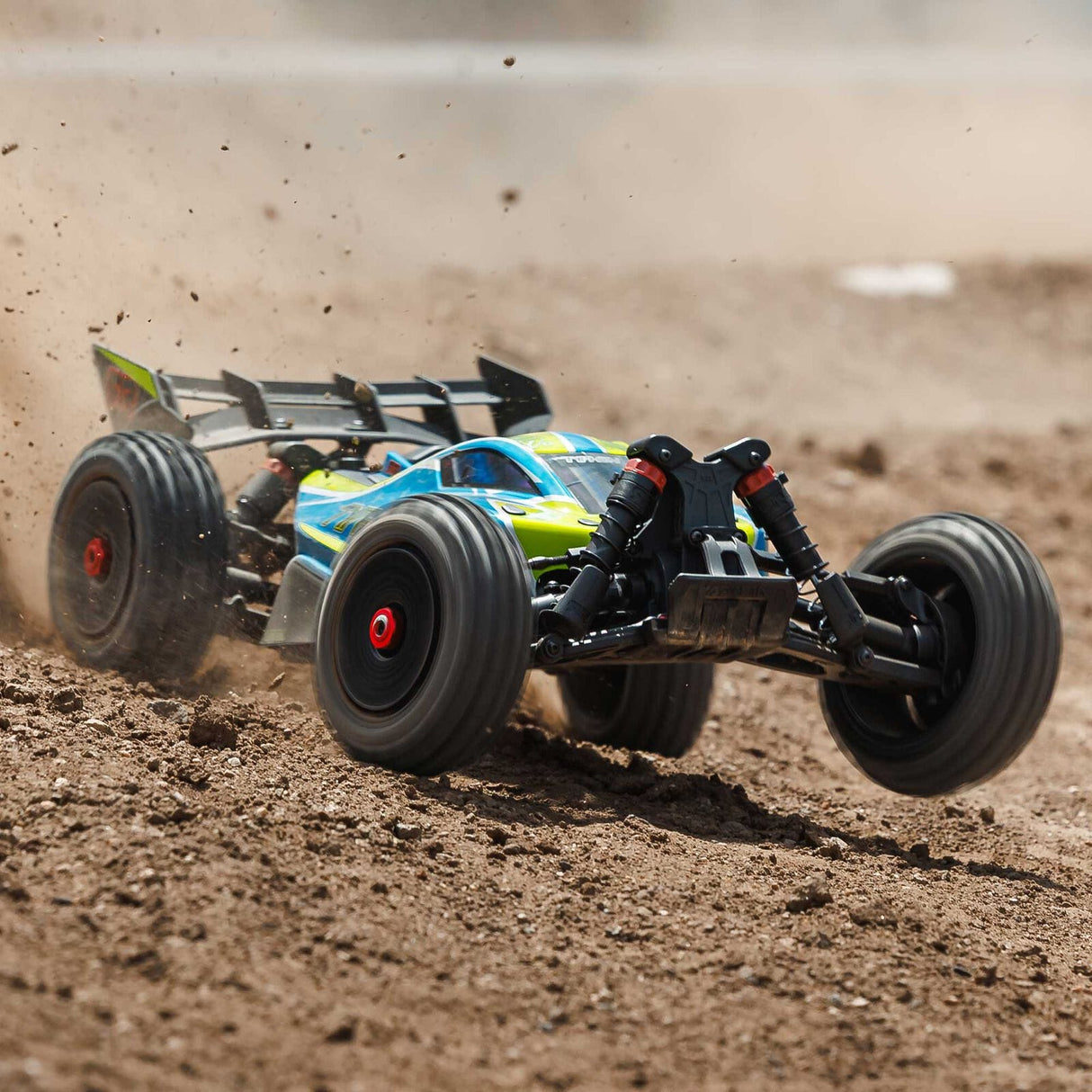 Arrma Typhon 223S DSC 4X4 BLX 1/8 RC Buggy RTR Blue/Yellow, [ARA4306V4T4]