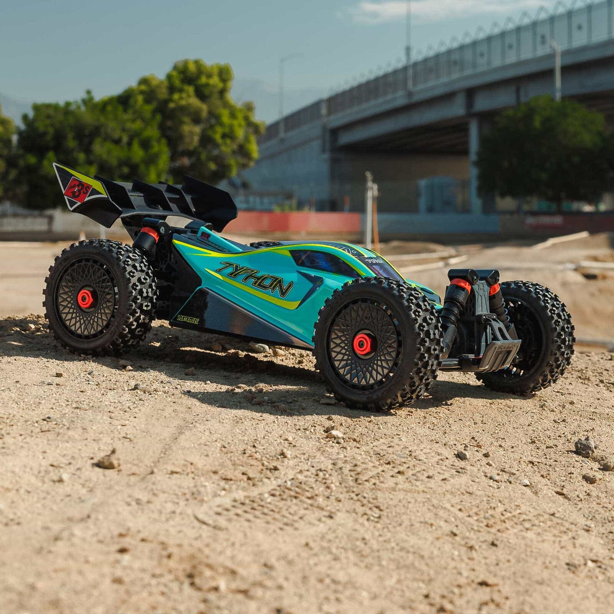 Arrma Typhon 223S DSC 4X4 BLX 1/8 RC Buggy RTR Green [ARA4306V4T1]