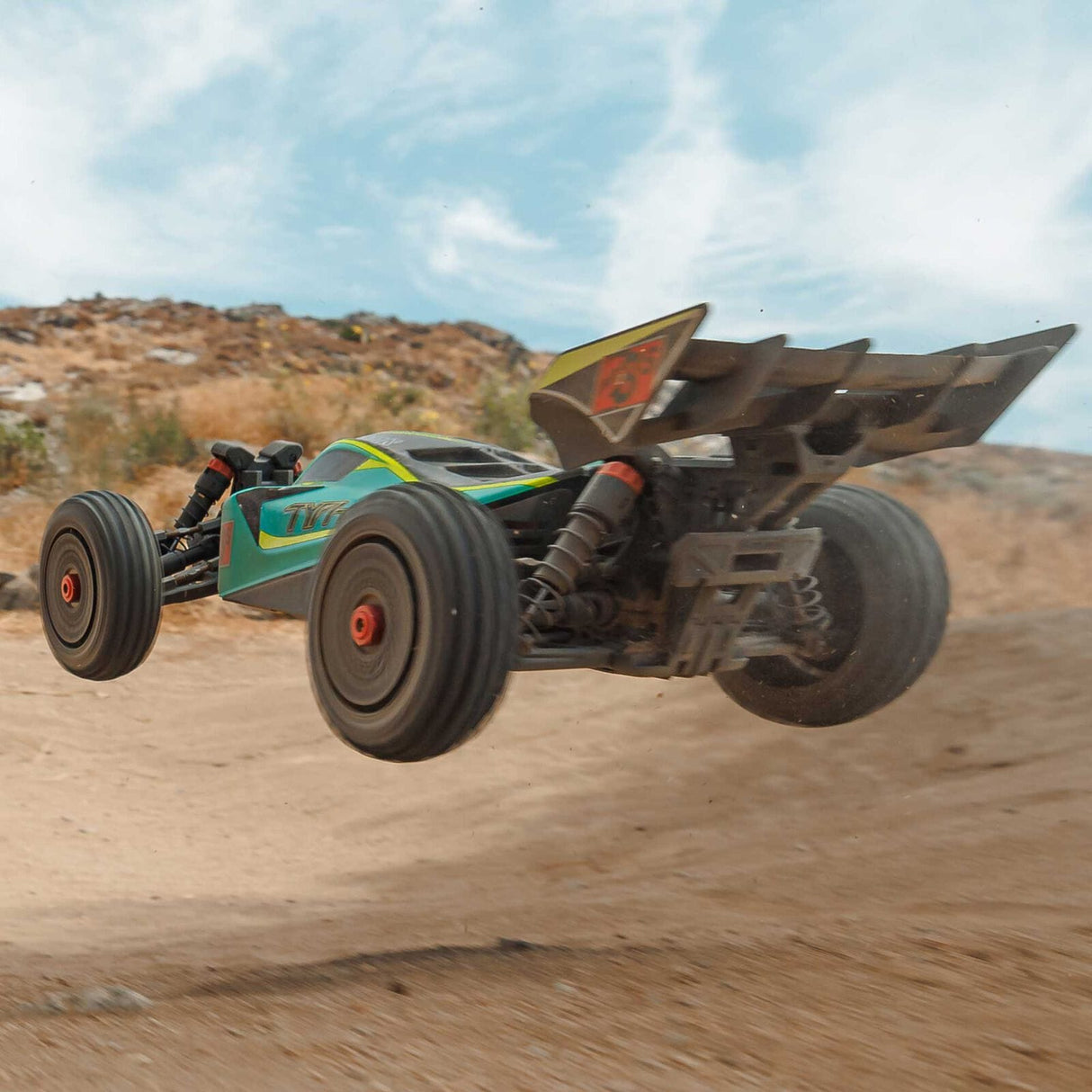 Arrma Typhon 223S DSC 4X4 BLX 1/8 RC Buggy RTR Green [ARA4306V4T1]
