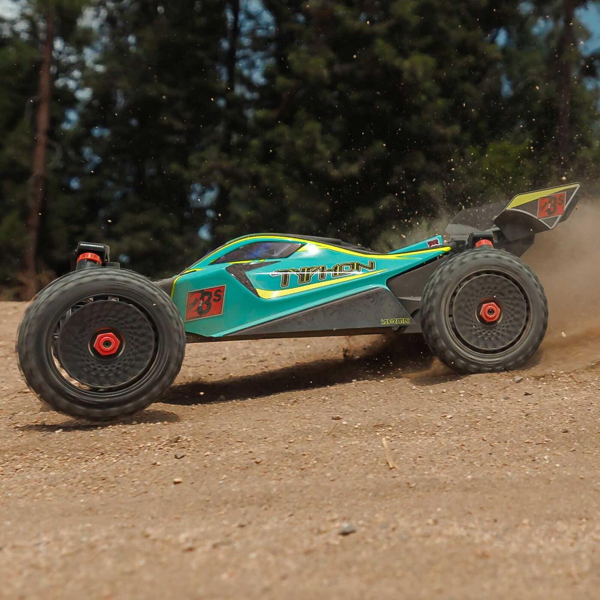 Arrma Typhon 223S DSC 4X4 BLX 1/8 RC Buggy RTR Green [ARA4306V4T1]