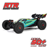 Arrma Typhon 223S DSC 4X4 BLX 1/8 RC Buggy RTR Green [ARA4306V4T1]