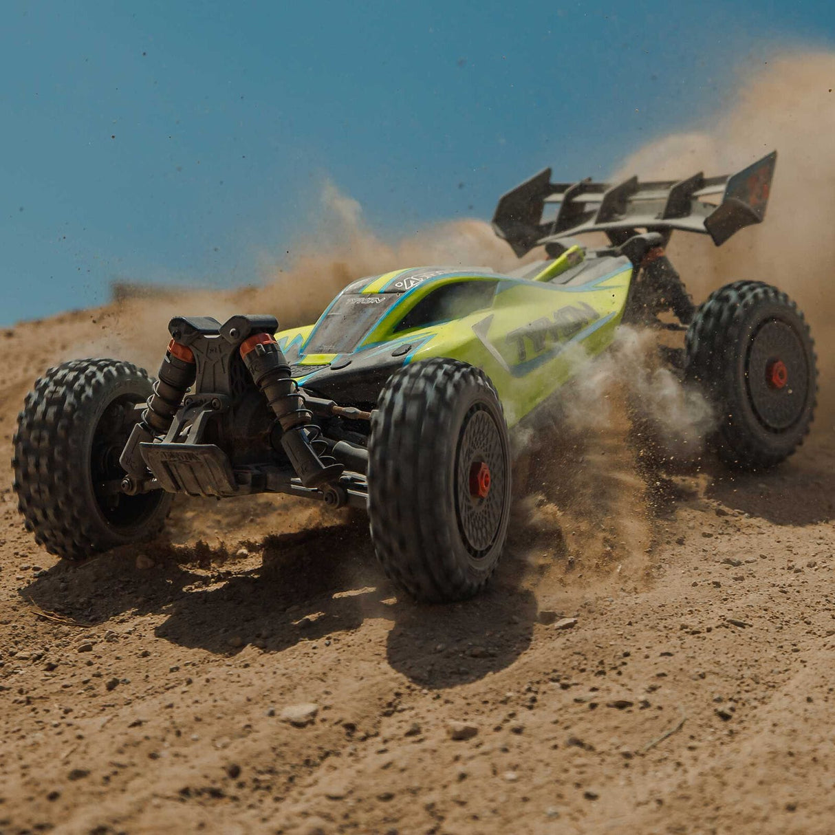 Arrma Typhon 223S DSC 4X4 BLX 1/8 RC Buggy RTR Yellow [ARA4306V4T2]