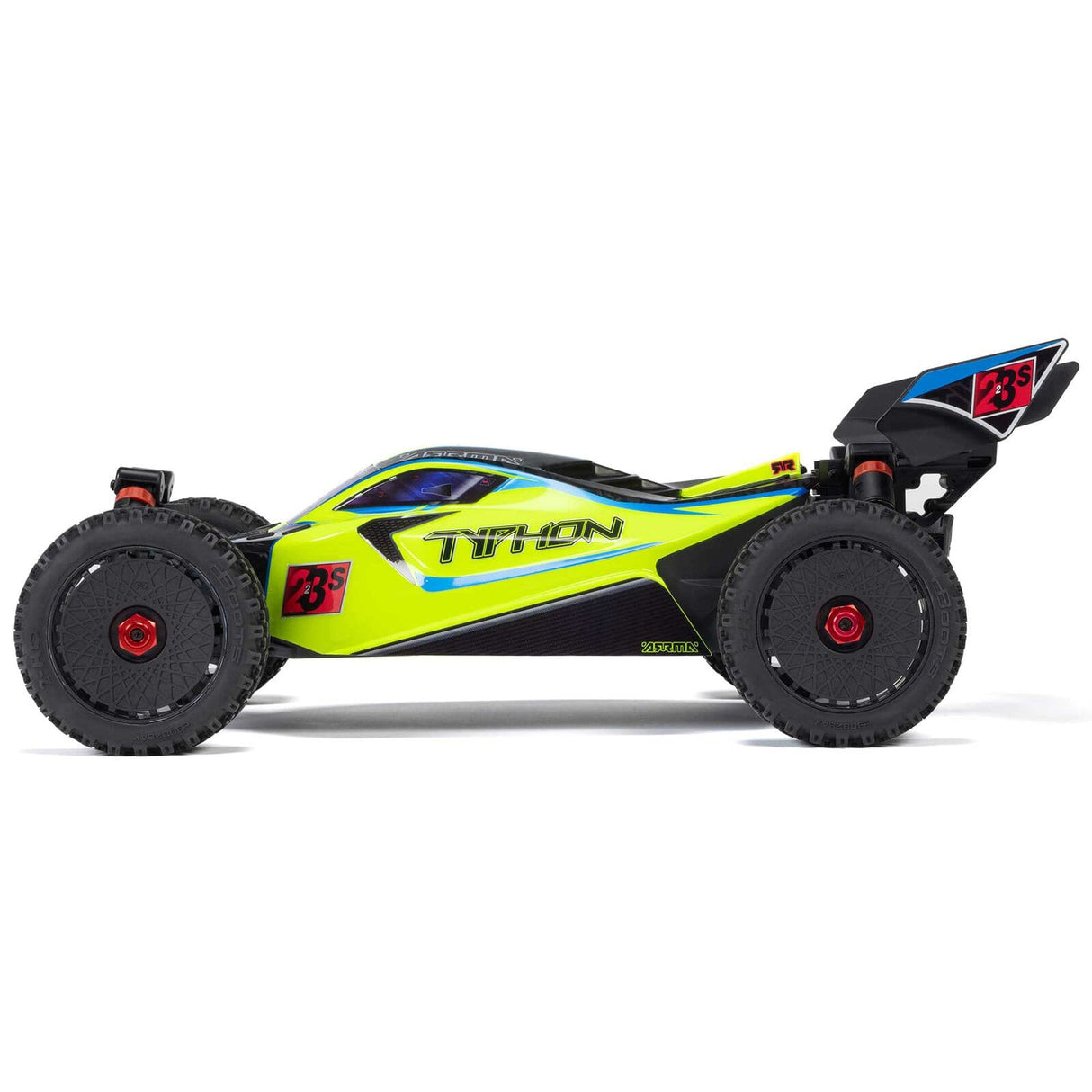 Arrma Typhon 223S DSC 4X4 BLX 1/8 RC Buggy RTR Yellow [ARA4306V4T2]