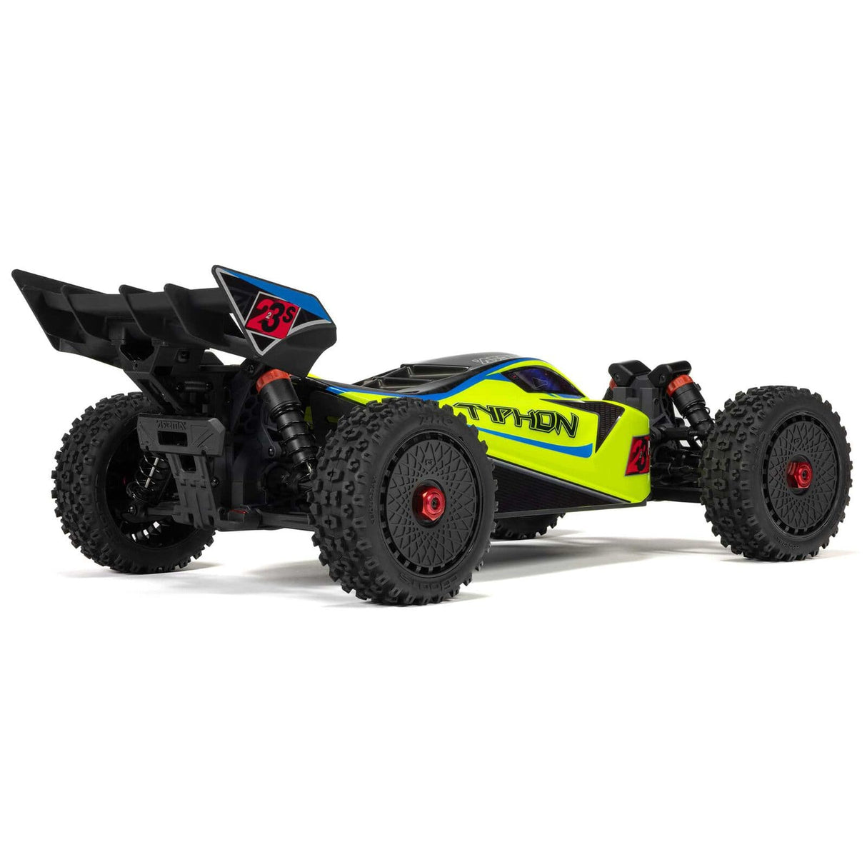 Arrma Typhon 223S DSC 4X4 BLX 1/8 RC Buggy RTR Yellow [ARA4306V4T2]