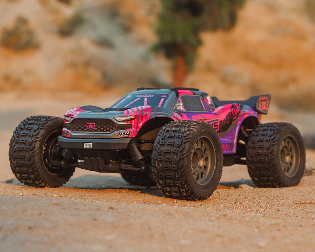 Arrma Vorteks V4 4X4 223S BLX 1/10 RC Stadium Truck RTR Purple [ARA4305V4T3]