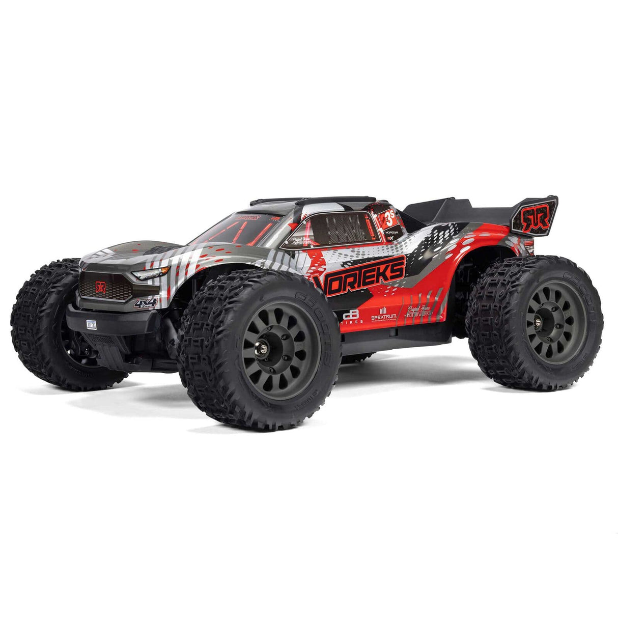 Arrma Vorteks V4 4X4 223S BLX 1/10 RC Stadium Truck RTR Red [ARA4305V4T1]