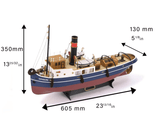 Artesania 20415 1/50 Sanson Tugboat Wood Model Ship Kit