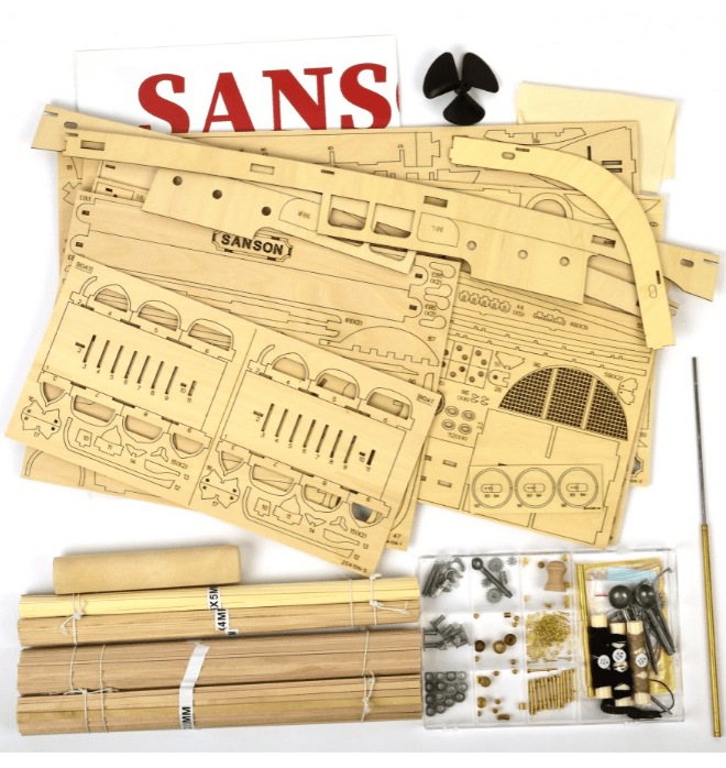 Artesania 20415 1/50 Sanson Tugboat Wood Model Ship Kit