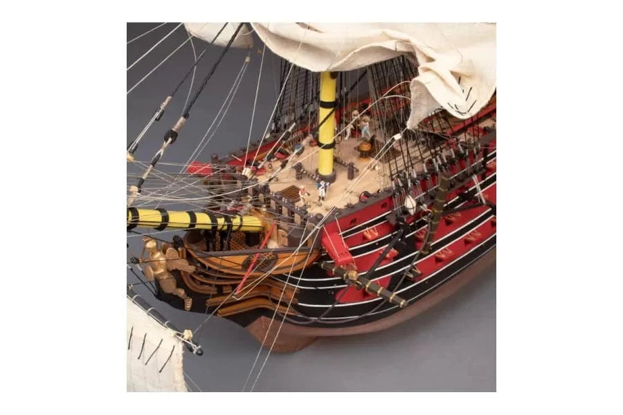 Artesania 22901 1/84 Santisima Trinidad at Trafalgar 1805 Wooden Ship Model Kit - Hobbytech Toys