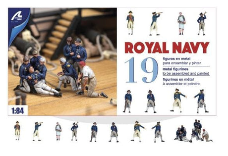 Artesania English Officers Figurines for HMS Victory [22900F1] - Hobbytech Toys