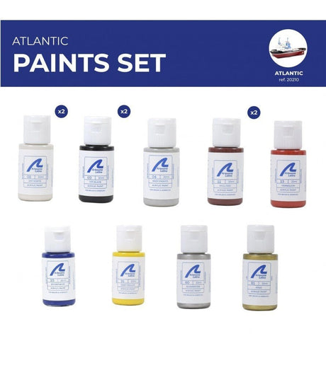Artesania Paint Set for Atlantic Tugboat #20210 - Hobbytech Toys
