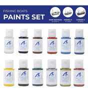 Artesania Paint Set for Fishing Boats #18030 #20100 & #20506 - Hobbytech Toys