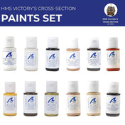 Artesania Paint Set for HMS Victory Cross - section #20500 - Hobbytech Toys