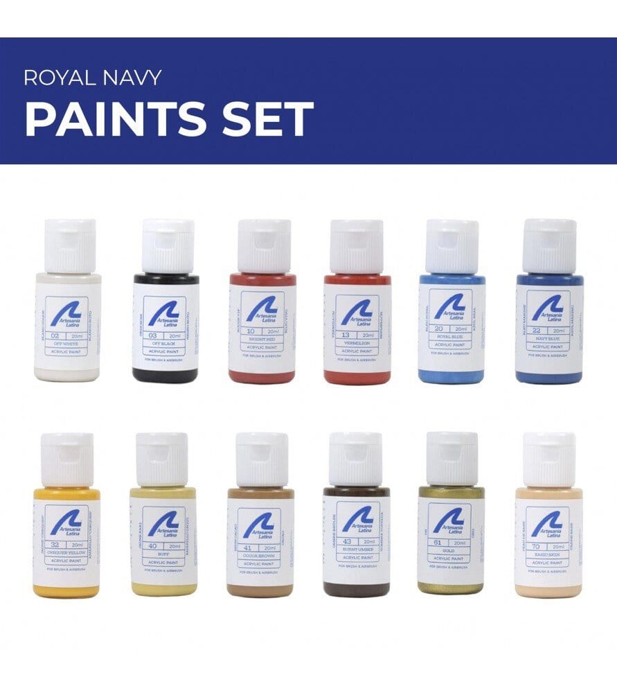 Artesania Paint Set for Ship Model #22900 HMS Victory - Hobbytech Toys