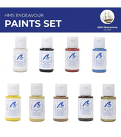 Artesania Paint Set for Ship Model: ART - 22520 Endeavour 9x20mL [277PACK7] - Hobbytech Toys