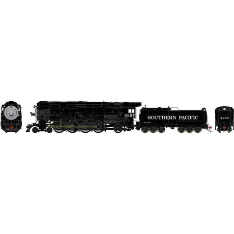 Athearn Genesis HO Scale 4 - 8 - 2 MT - 4, SP/Skyline Casing Black No.4357 - Hobbytech Toys