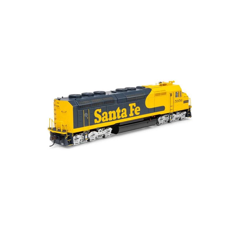 Athearn Genesis HO Scale EMD F45u Santa Fe #5956 - DCC & Sound Fitted