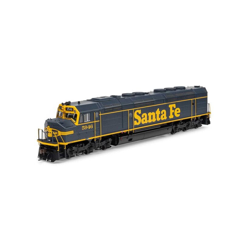 Athearn Genesis HO Scale EMD FP45 Santa Fe #5946 - DCC & Sound Fitted