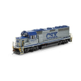Athearn Genesis HO Scale EMD GP40-2 CSXT #6427 - DCC & Sound Fitted**