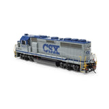 Athearn Genesis HO Scale EMD GP40-2 CSXT #6427 - DCC & Sound Fitted**