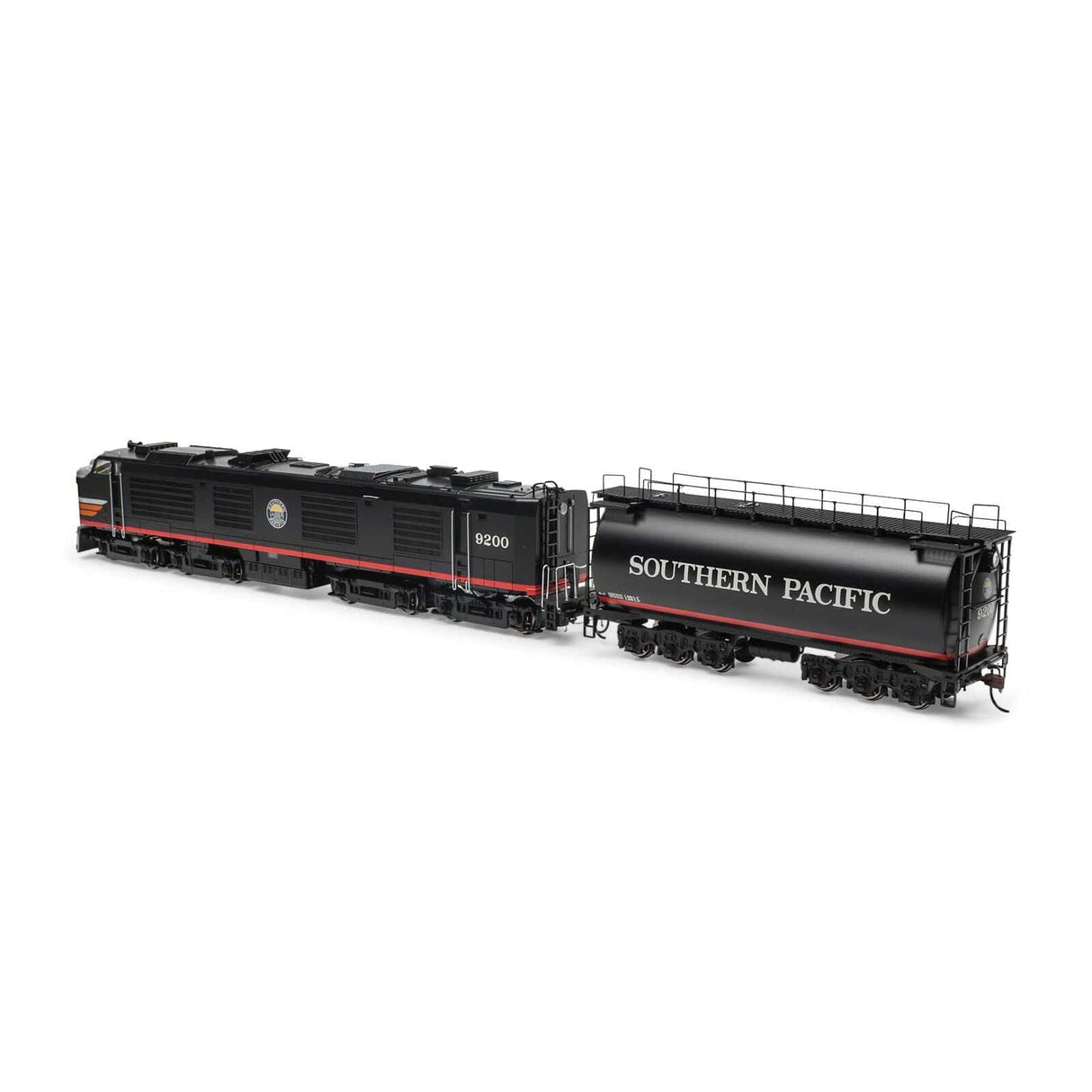 Athearn Genesis HO Scale Gas Turbine w/Tender, SP #9200 [ATHG41147]