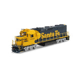 Athearn Genesis HO Scale GP39-2u Locomotive ATSF #3409 - DCC & Sound Fitted