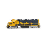 Athearn Genesis HO Scale GP39-2u Locomotive ATSF #3409 - DCC & Sound Fitted