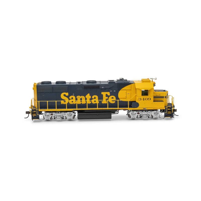 Athearn Genesis HO Scale GP39-2u Locomotive ATSF #3409 - DCC & Sound Fitted