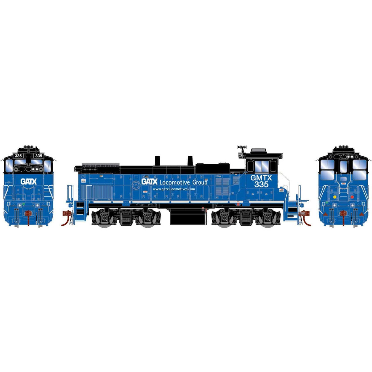 Athearn Genesis HO Scale MP15AC, GMTX #335 [ATHG66277]