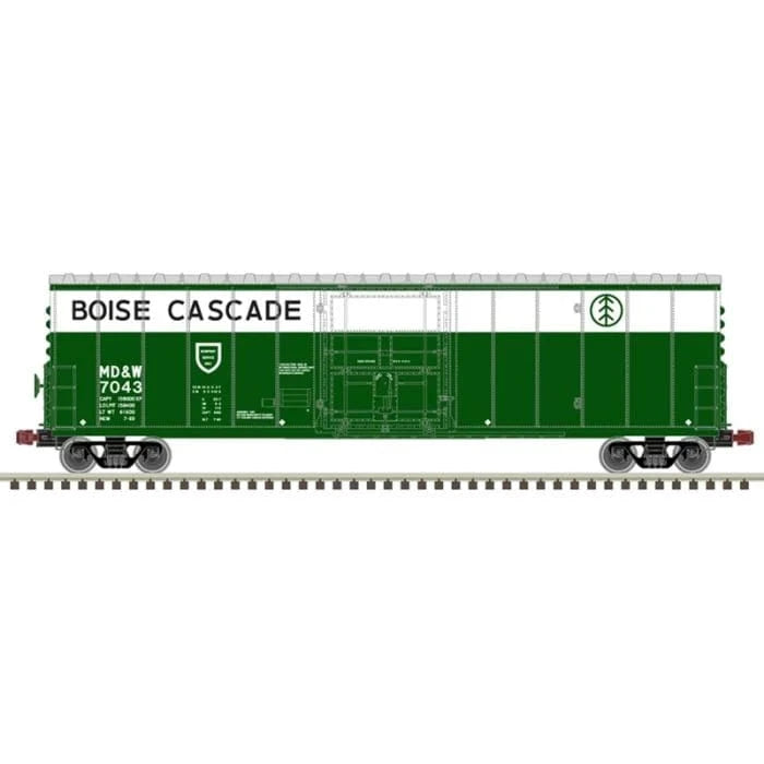 Atlas HO Scale Boise Cascade Newsprint Box Car (MD&W) 7043