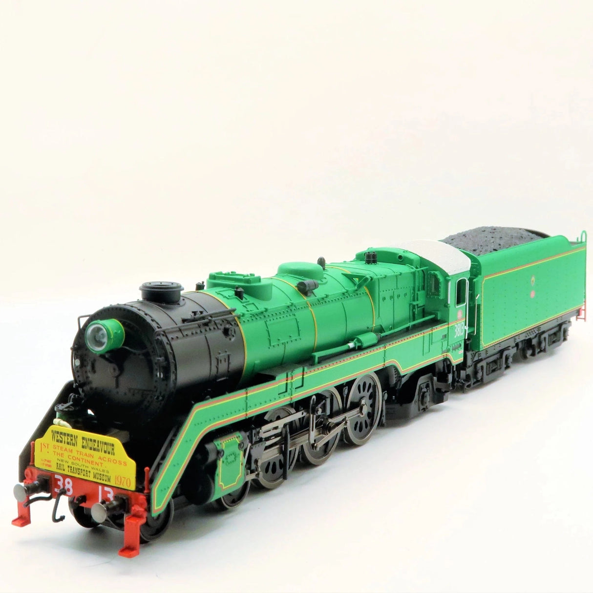 Australian Railway Models C38 Class 4 - 6 - 2 Pacific Express Passenger Locomotive [87006] - Hobbytech Toys