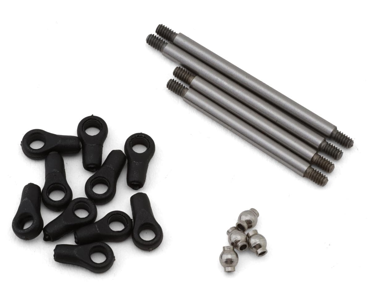 Axial 30mm and 35.5mm Steel Links, Straight, SCX30 - AXI-4453