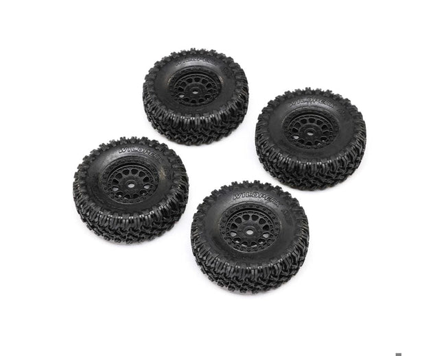 Axial 1.0 Black Rhino Primm & Falken M/T Tyres, 4pcs, SCX24
