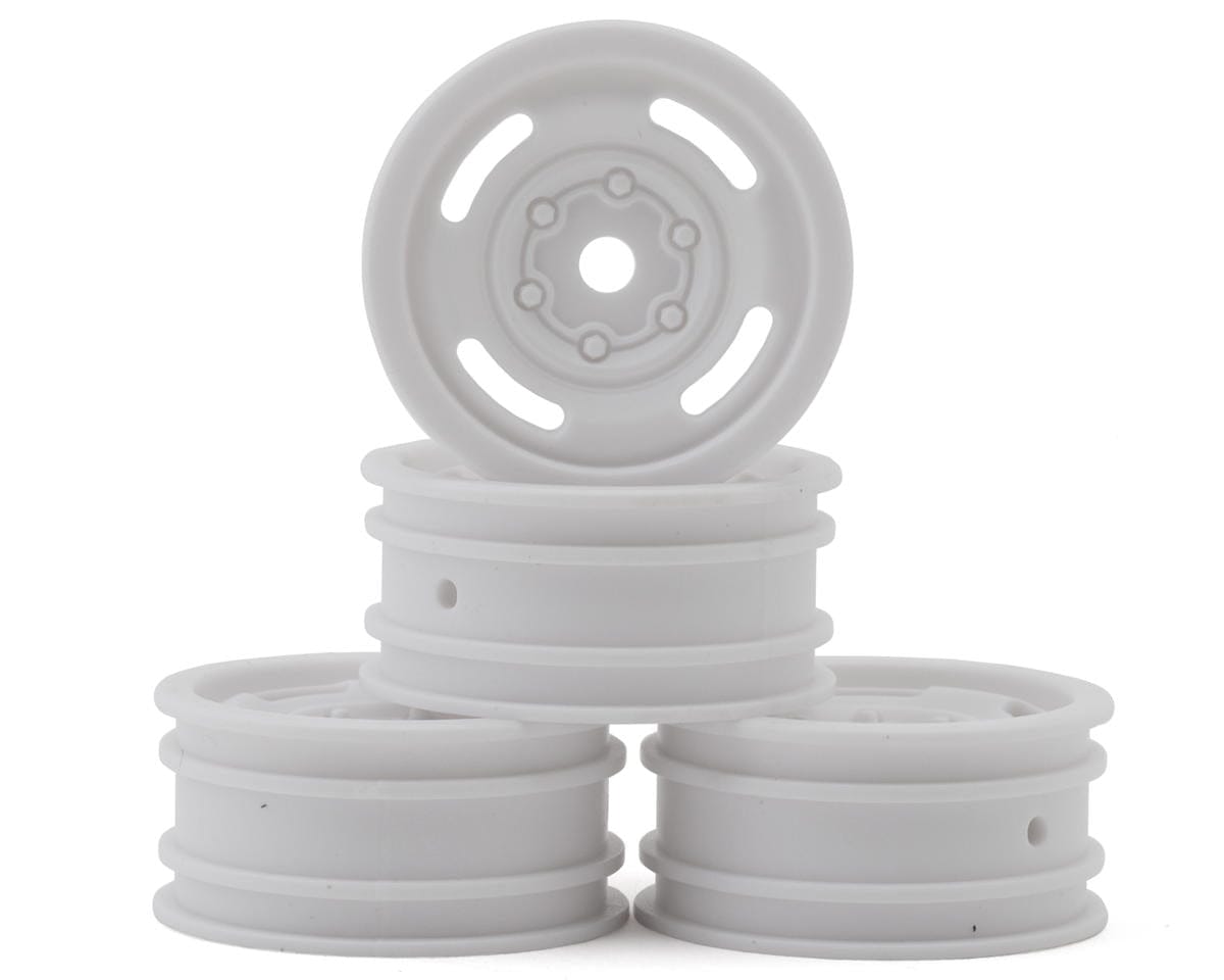 Axial 1.0 Bronco Heritage Wheels White, SCX24 - AXI-2184