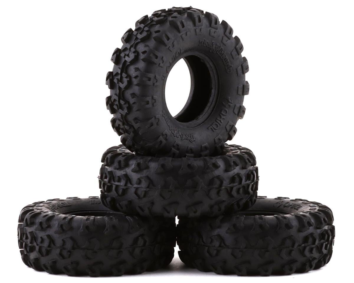 Axial 1.0 Rock Lizards Tyres, 4pcs, SCX24 - genuine Axial product AXI40003