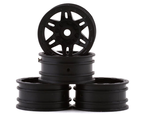 Axial 1.0 Rockster Wheels Black, 4pcs, SCX24 - genuine Axial product AXI40002