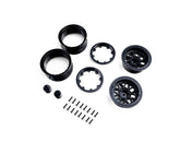 Axial 1.9 KMC Grenede Beadlock Wheels Black (2) AXI-4318