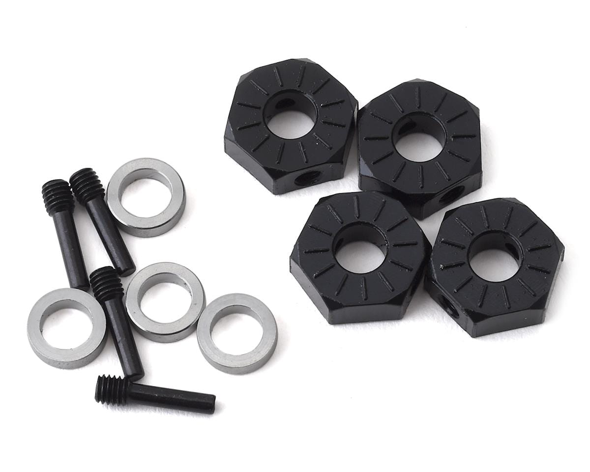 Axial 12mm Hex, Screw Shaft & Spacer, 4pcs, UTB - genuine Axial product AXI232018