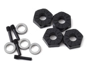 Axial 12mm Hex, Screw Shaft & Spacer, 4pcs, UTB - genuine Axial product AXI232018