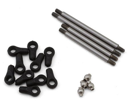 Axial 30mm and 35.5mm Steel Links, Straight, SCX30 - AXI-4453