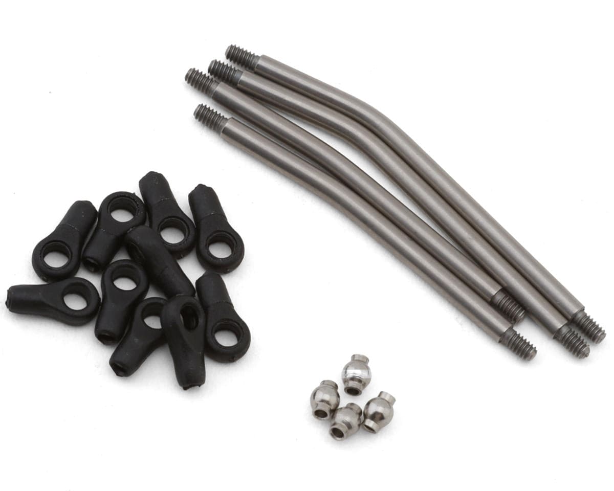 Axial SCX30 40.5mm and 45.25mm Bent Steel Links AXI-4454