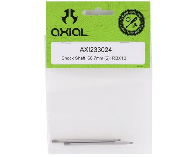 Axial 66.7mm Shock Shaft, 2pcs, RBX10