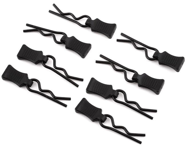 Axial 6mm Body Clip with Tabs, 8pcs