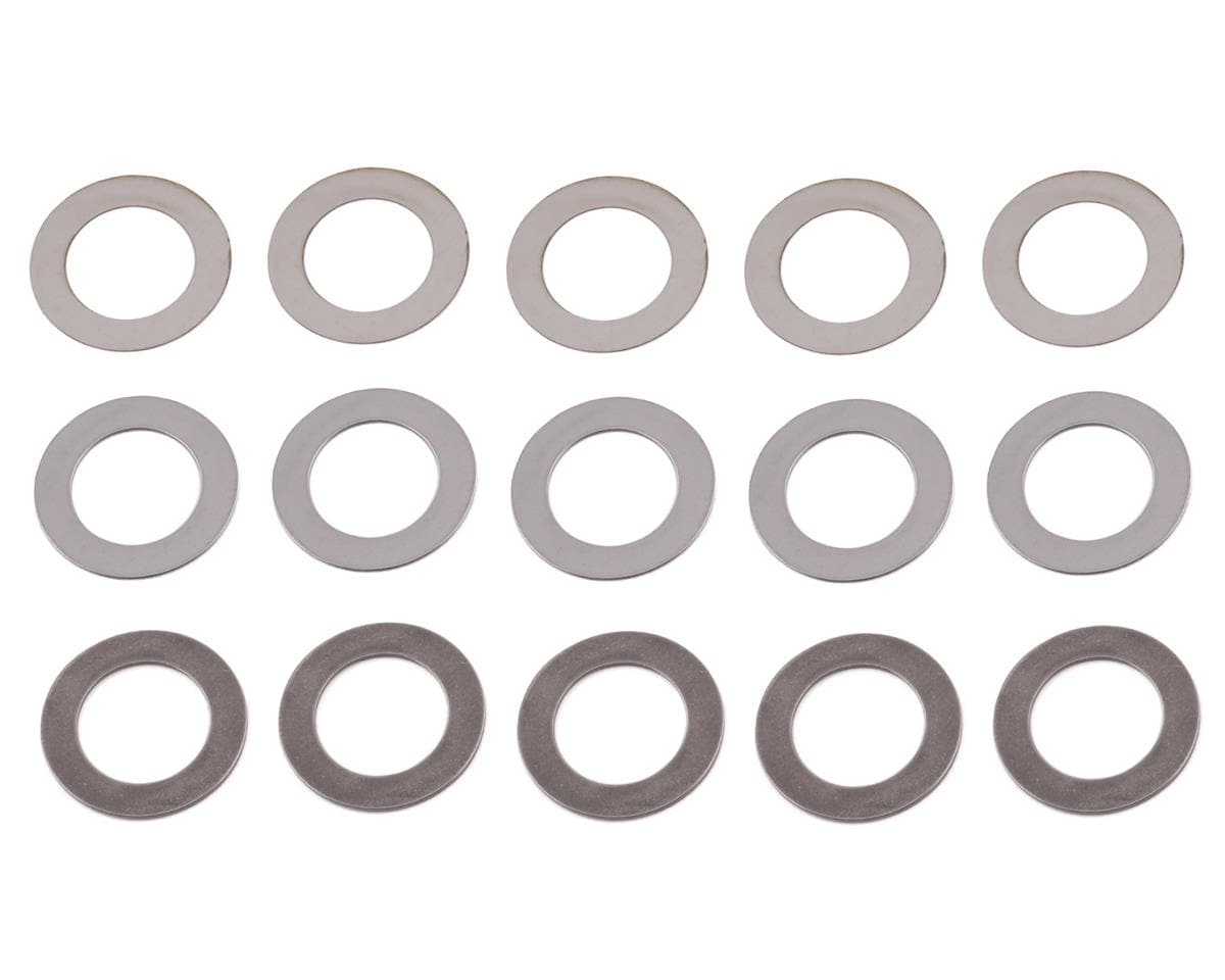 Axial 9.5x16mm Shim Set in .1, .3, .5mm Thickness, 6pcs each - genuine Axial product AXI236106