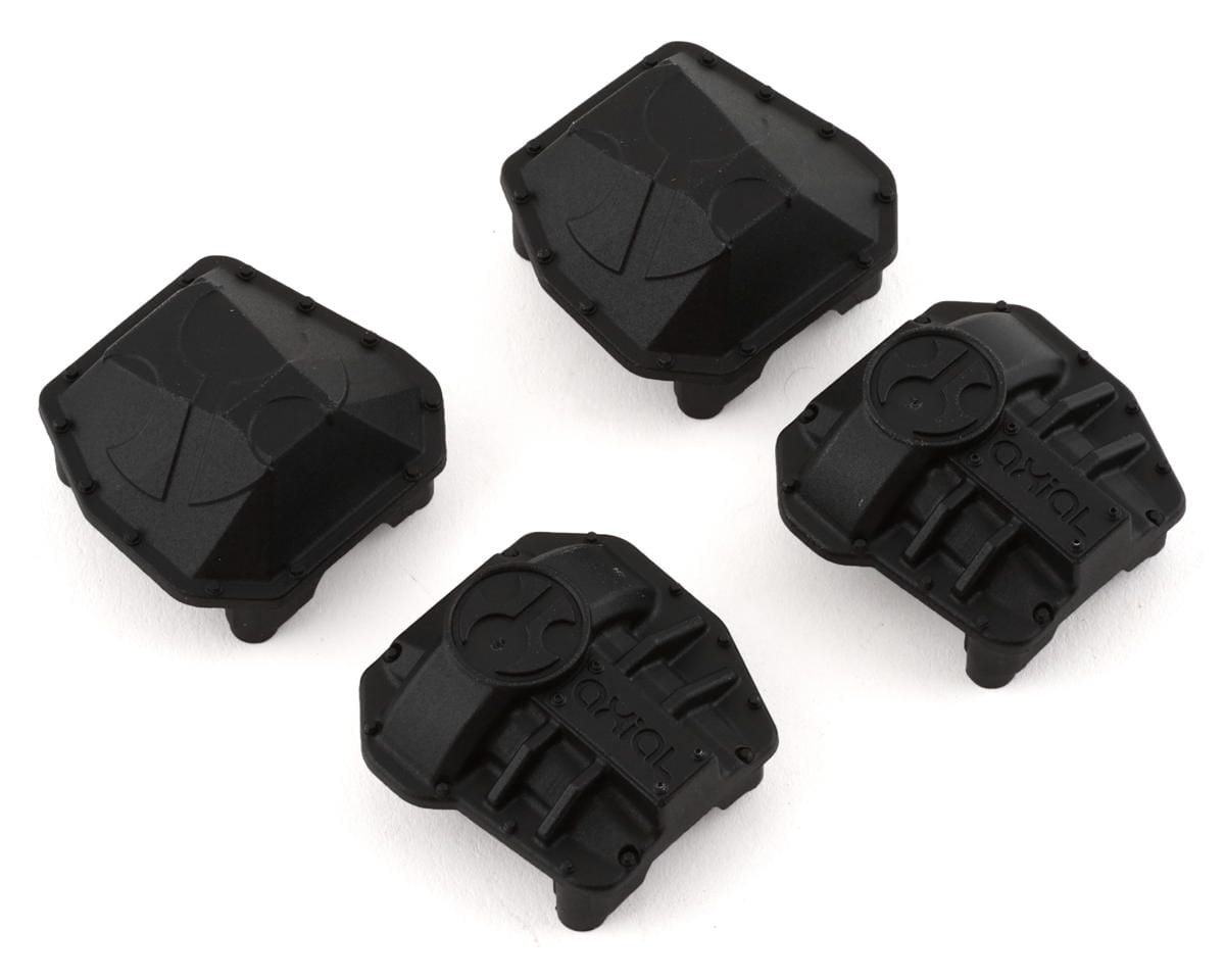 Axial AR45P AR45 Differential Covers Black SCX10 III - AXI232044