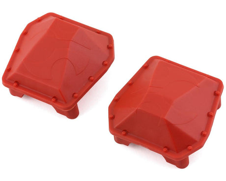 Axial AR90 Diff Cover Axle Housing Red, 2pcs, SCX6 - genuine Axial product AXI252002